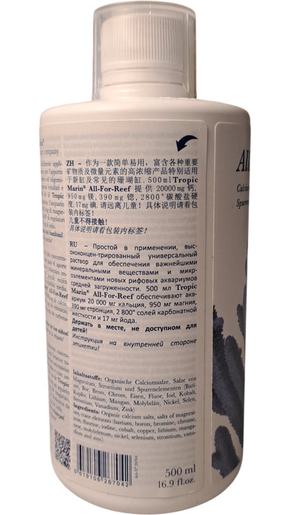 Tropic Marin | All-For-Reef Trace Elements | 500ml