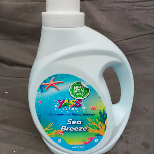 Yass Clean| Non Bio Fabric Softener| Sea Breeze| 2L