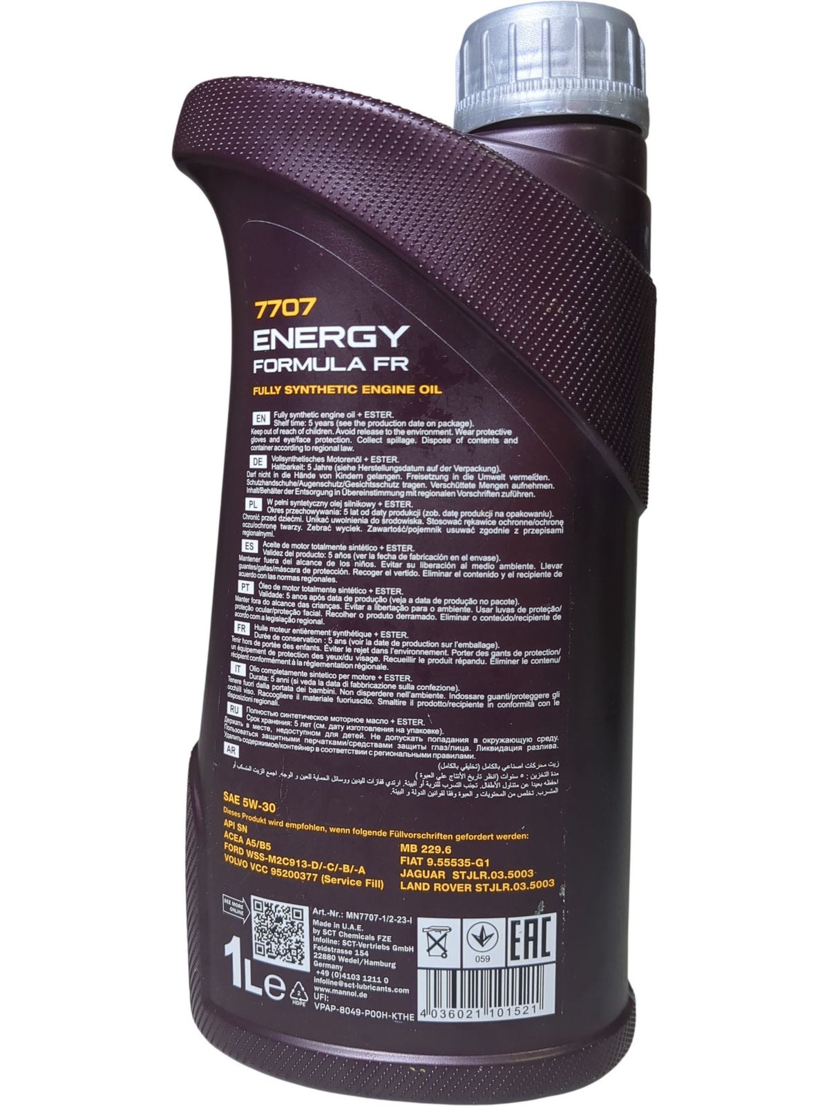 MANNOL | Energy Formula FR | 7707 | 1L