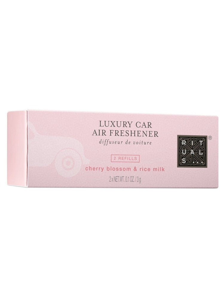 Rituals| Car Air Freshener| x2 Refills| Cherry Blossom&Rice Milk
