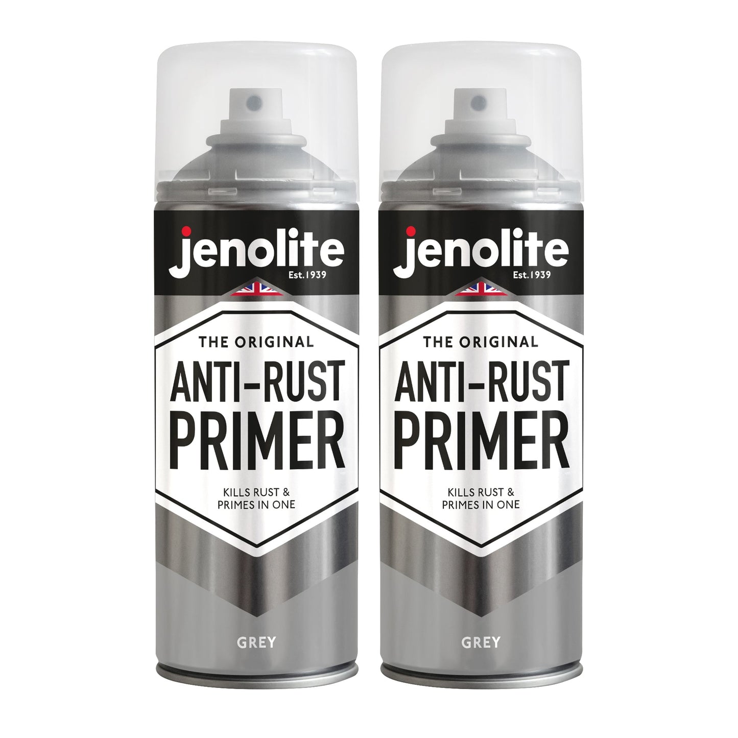 2 x 400ml| Jenolite| Primer Filler-Grey