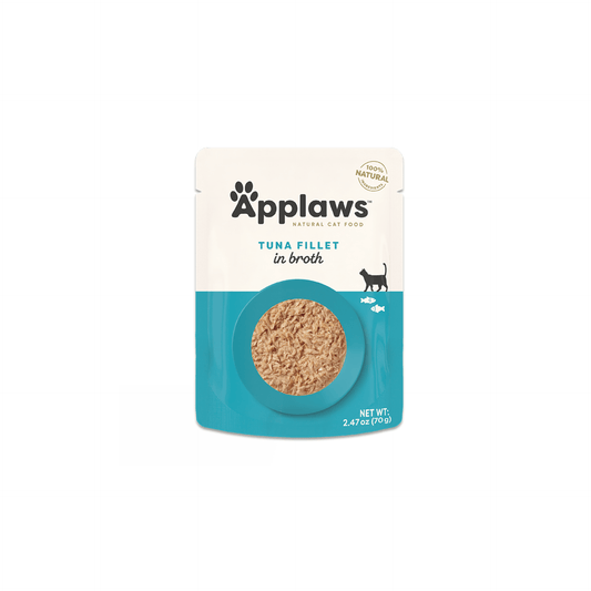 Applaws Cat Tuna fillet in broth 12 x 70g