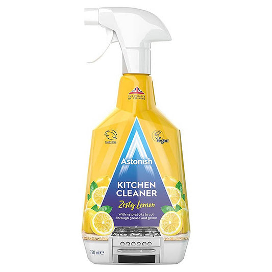 Astonish | Kitchen Cleaner | Zesty Lemon | 750ml