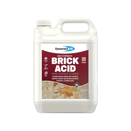 Bond It| Brick Aciid Hard Surface Cleaner| Clear| 5L