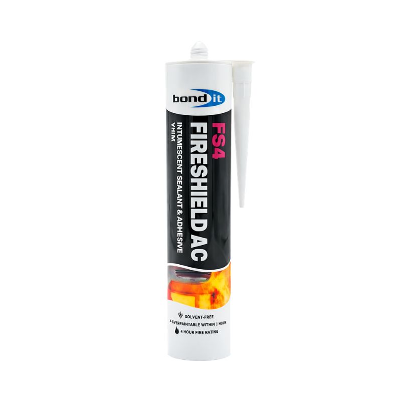 Bond It| FS4 Fireshield AC Intumescent Sealant| White| 285ml