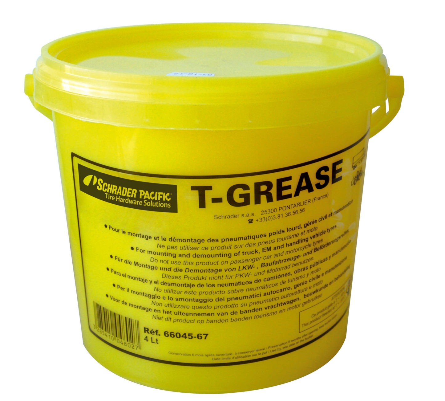 Schrader Pacific| T-Grease | 4L| EXP 10.09.26