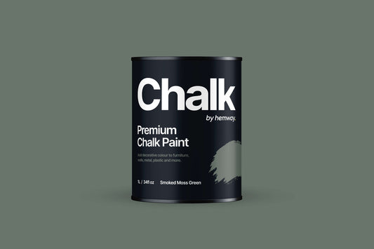 Hemway| Chalk Paint| Smoked Moss Green| 1L