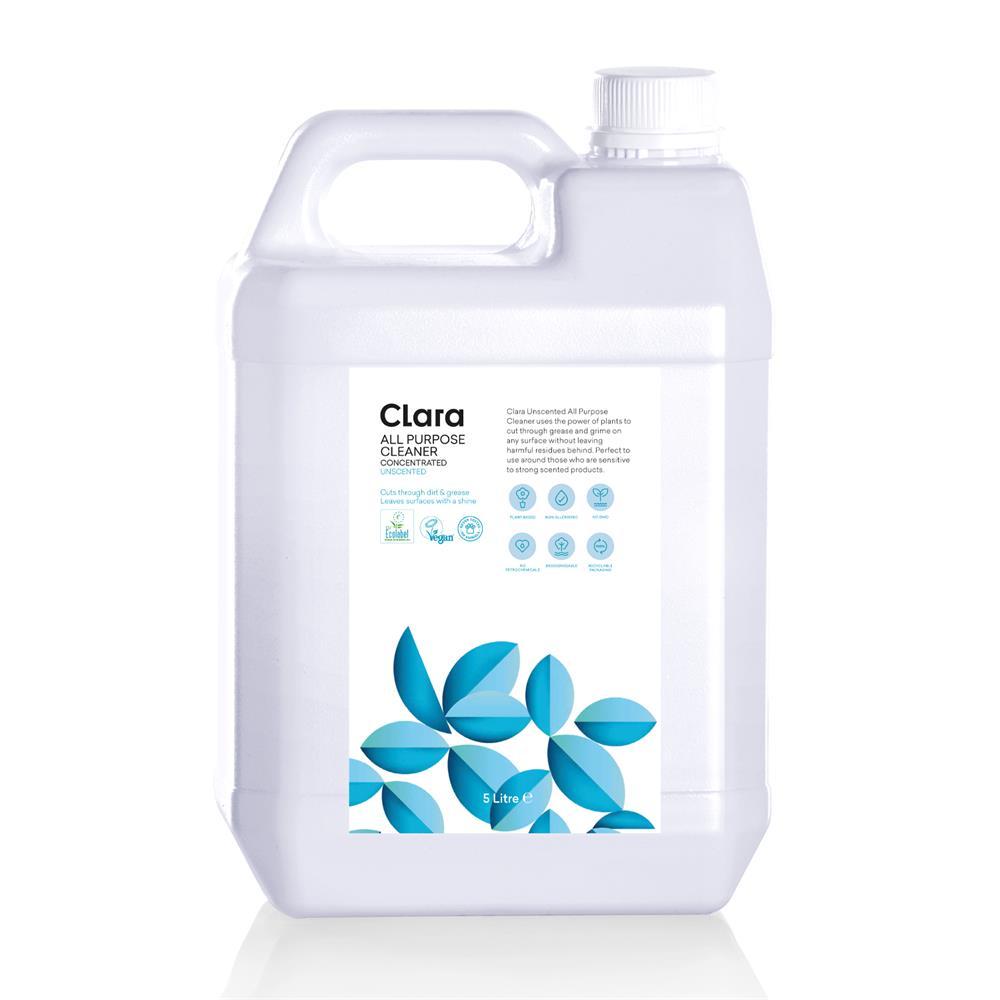 Clara| All Purpose Cleaner| Unscented| 5L