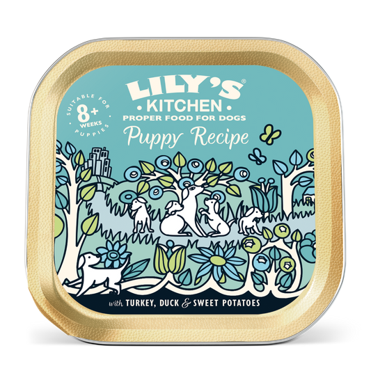 Lily's Kitchen | Puppy | Turkey & Duck Dinner | 10x150g