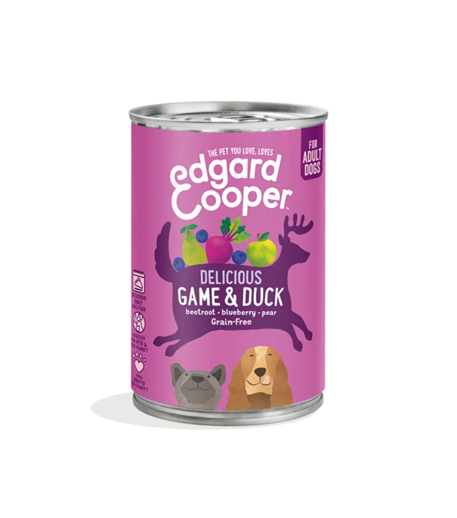 Imperfect Picks - Dented Cans - Edgard & Cooper - Game & Duck -  Dog Food (Wet) 6 x 400g