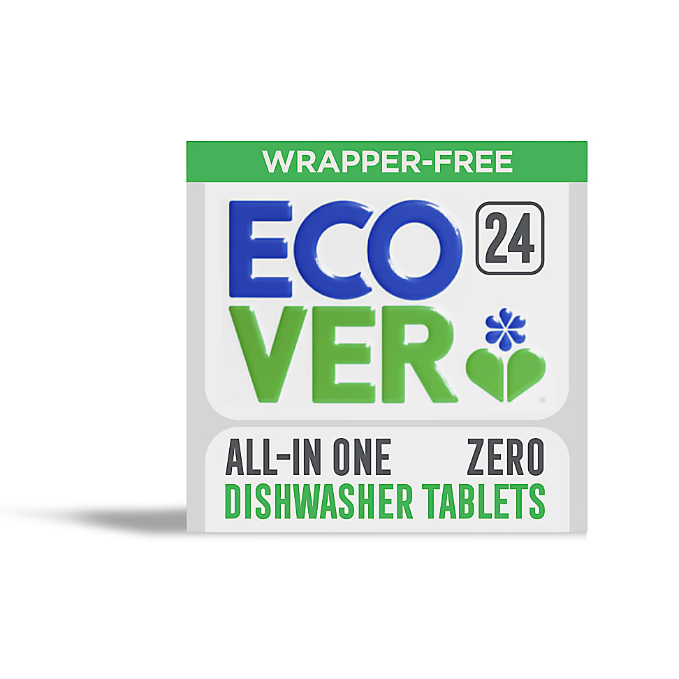 Ecover| All In One Zero% Dishwasher Tablets| 24
