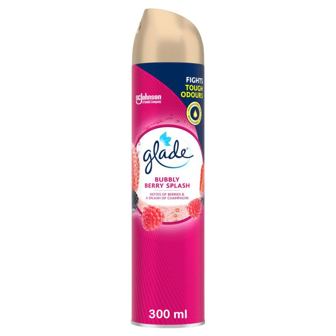 Bundle 12x300ml glade Aerosol - Bubbly Berry Splash Air Freshener