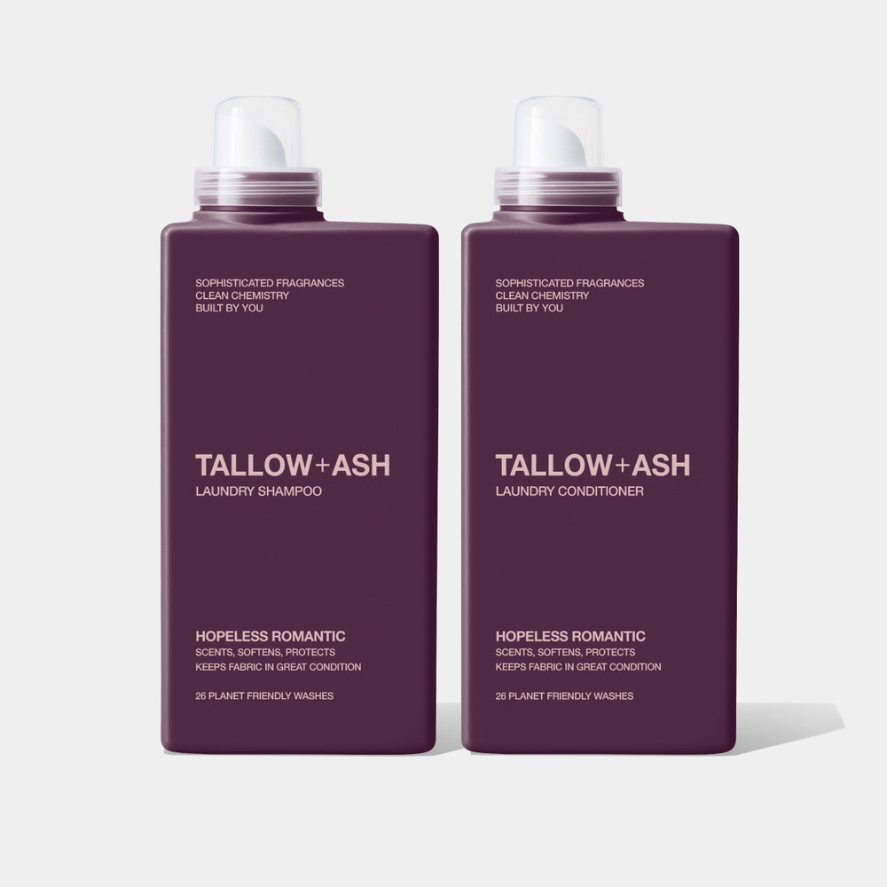 Tallow + Ash| Laundry Shampoo/Conditioner-Hopeless Romantic
