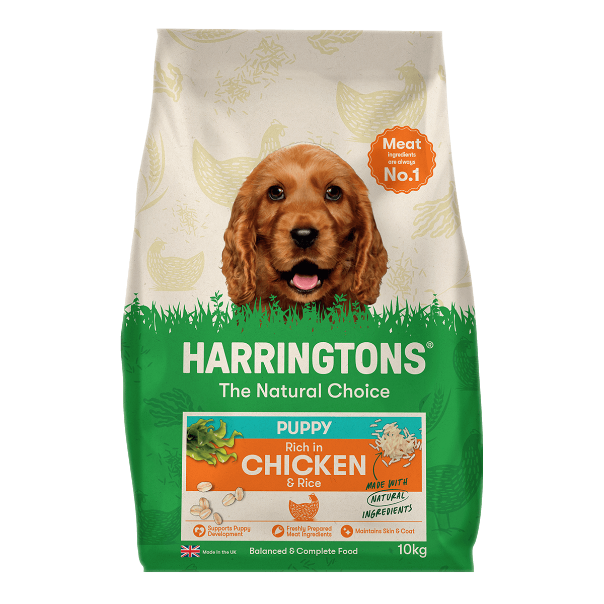 Harringtons| Puppy Dog- Chicken & Rice- 10kg