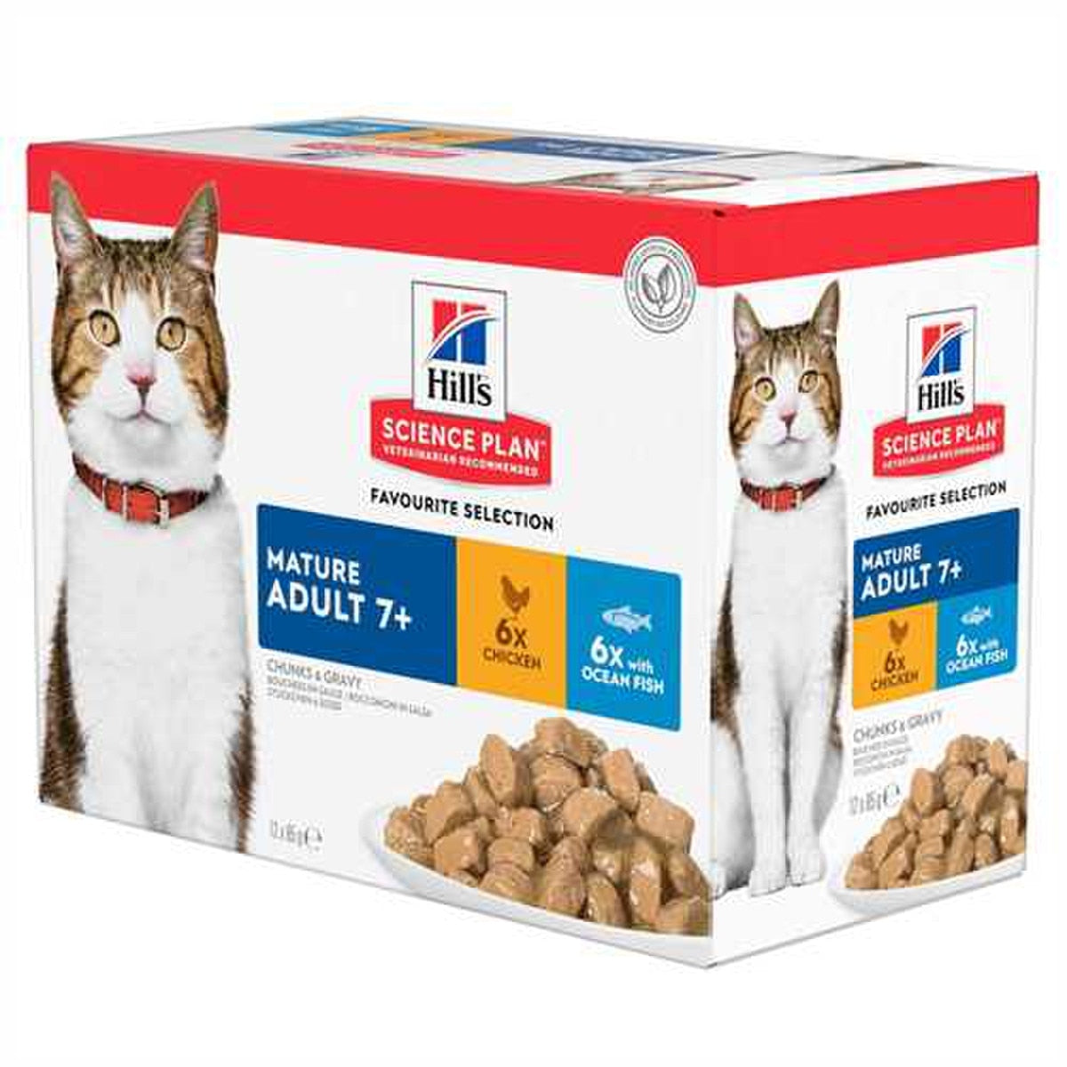 Hill's | Mature Adult 7+ | Chicken/Fish | 12x85g