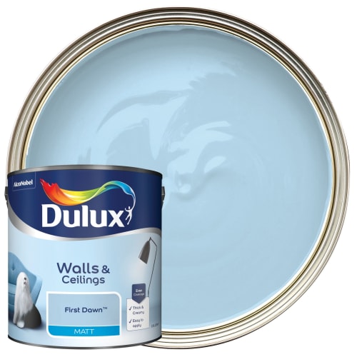 Dulux| Walls & Ceilings| Matt| First Dawn| 2.5L