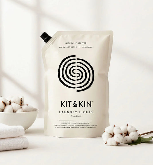 Kit & Kin| Laundry Liquid| Fresh Linen| 1L