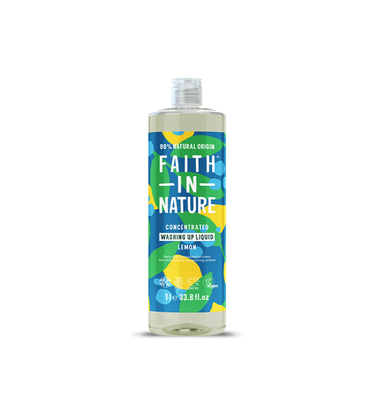 Faith in Nature| Lemon Washing up Liquid| 1L