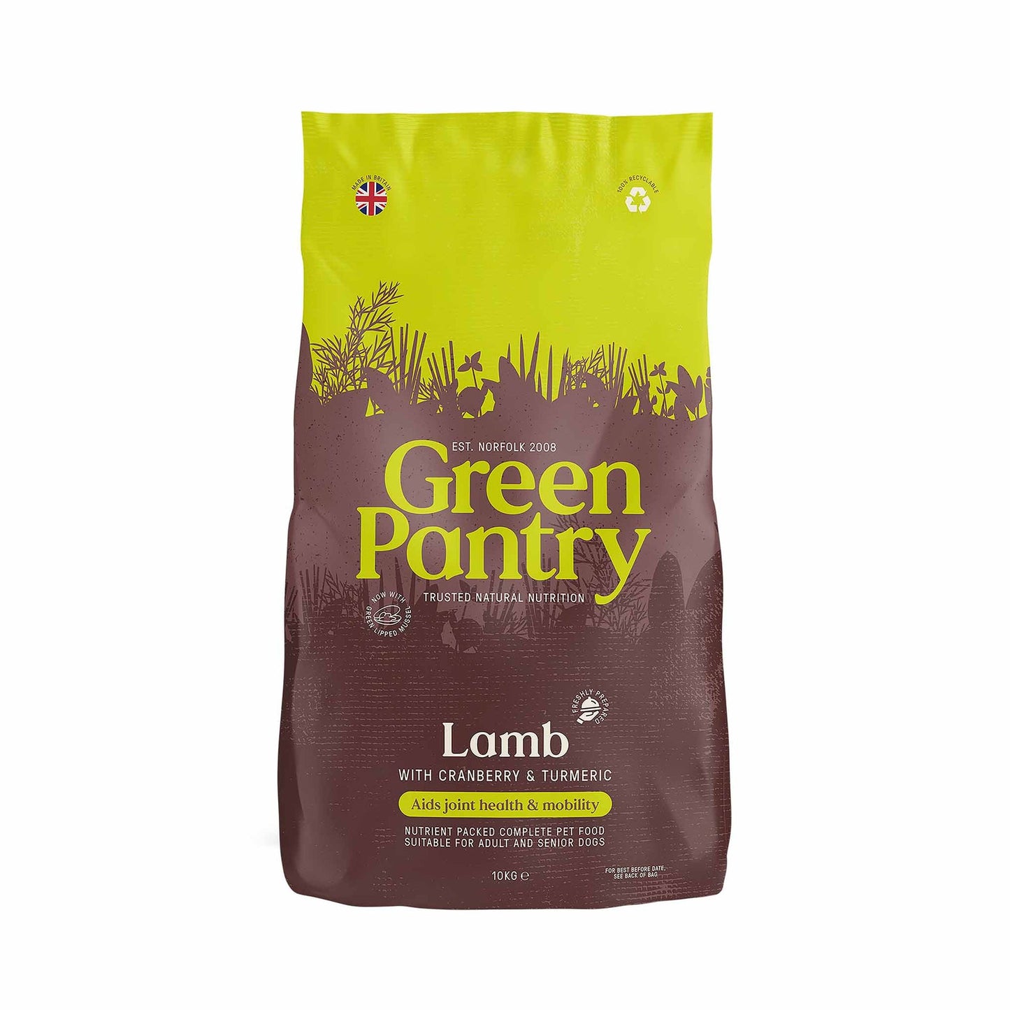 Green Pantry Lamb with Cranberry & Tumeric 10kg