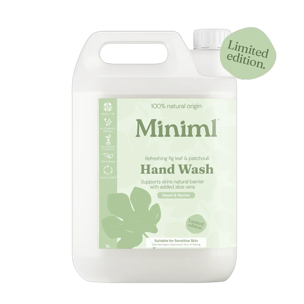Miniml| Hand Wash| Fig Leaf & Patchouli| 5L