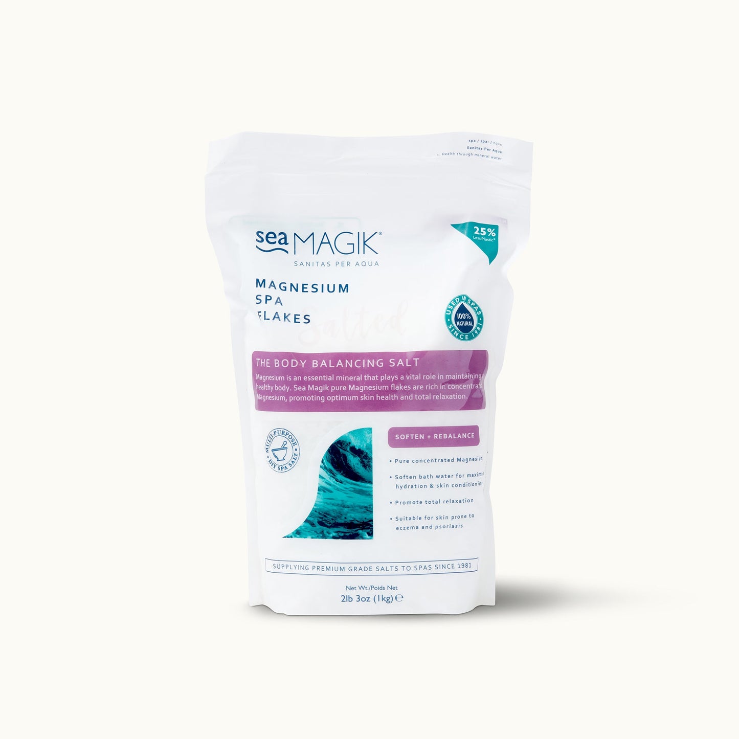 Sea Magik| Magnesium Spa Flakes| 1kg