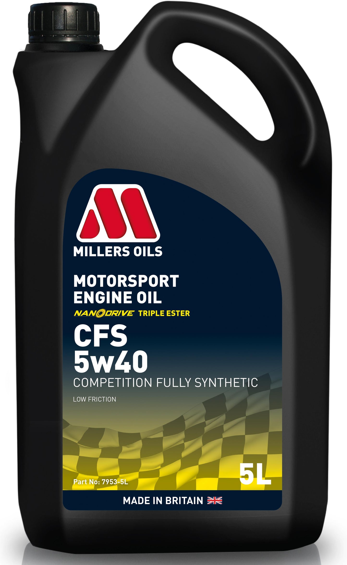 Millers Oils| Motorsport Engine Oil| CFS 5w40| 5L