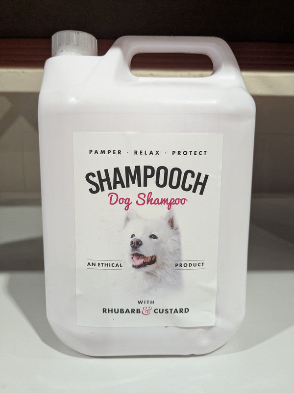 Shampooch| Dog Shampoo- Ethical Product- Rhubarb & Custard- 5L