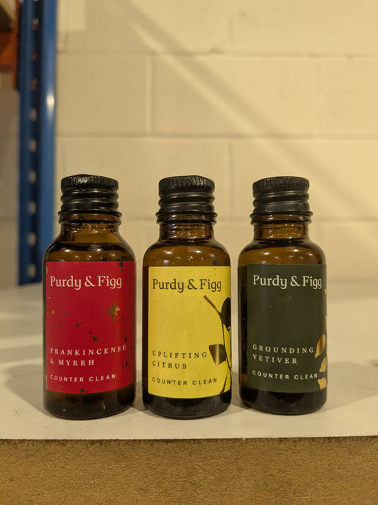 Purdy & Figg|Counter Clean- Frankincense, Citrus & Vetiver