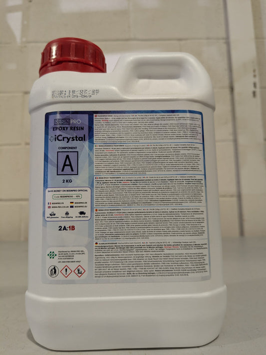 Resin Pro| iCrystal- PART A ONLY- 2kg