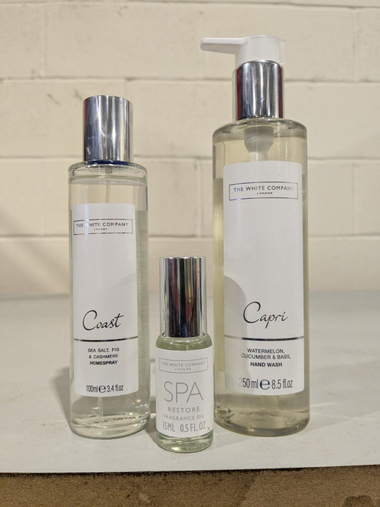 BUNDLE|The White Company|Hand Wash/Home Spray/Fragrance Oil