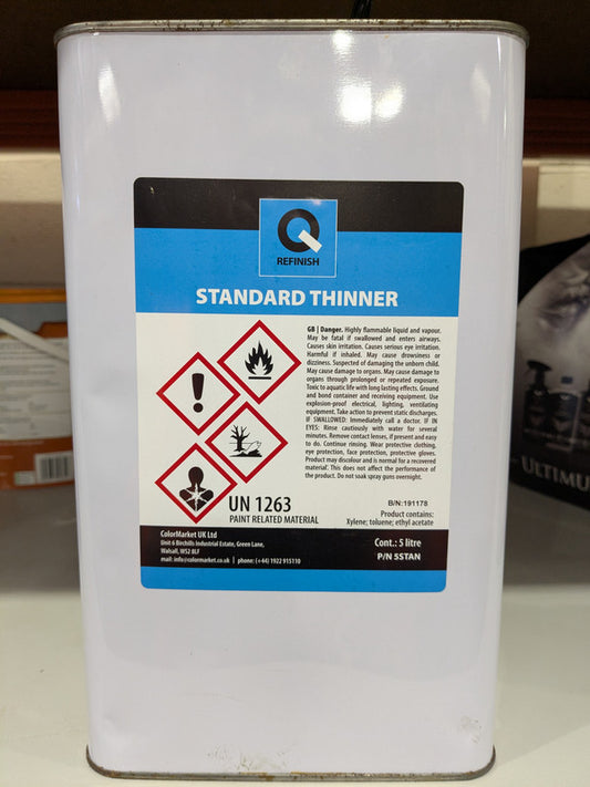 Refinish| Standard Thinner UN1263-5L