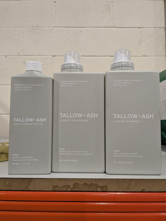 Tallow + Ash| OUD Shampoo/Conditioner/Perfume