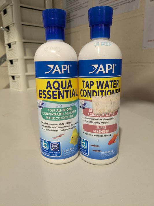 2 x 473ml| API| Aqua Essential & Tap Water Conditioner