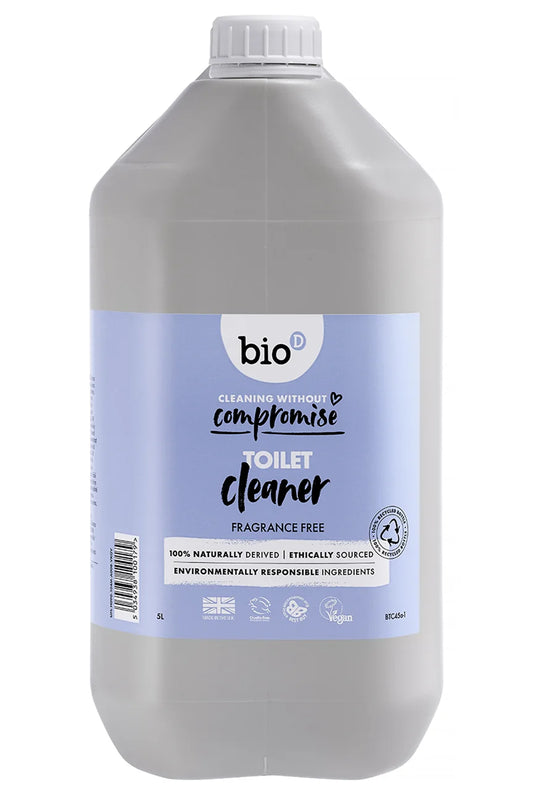 Bio D| Toilet Cleaner| Fragrance Free| 5L