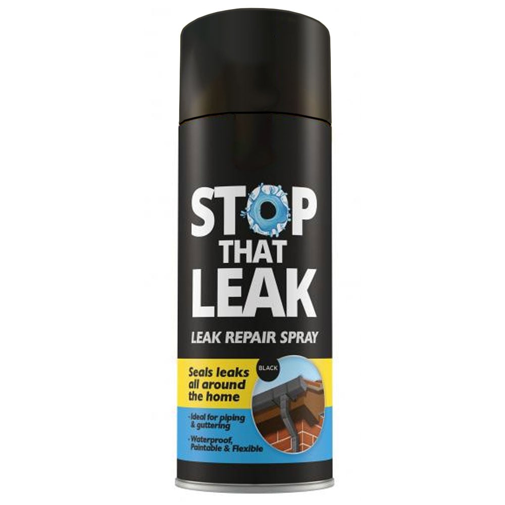 Stop That Leak| Leak Repair Spray| Black| 400ml