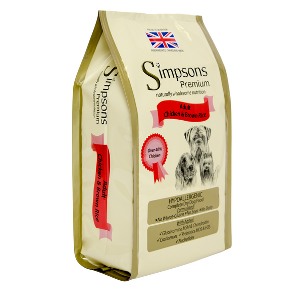 Simpsons Premium | Adult | Chicken & Rice | 12kg