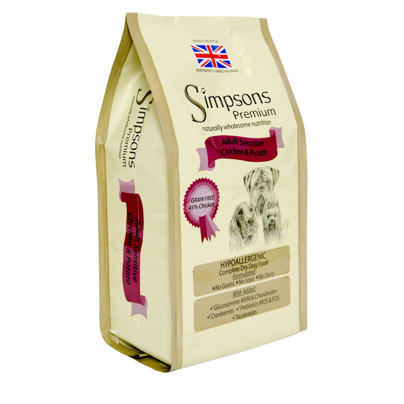 Simpsons Premium | Adult Sensitive | Chicken & Potato | 12kg