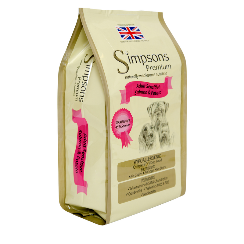 Simpsons Premium | Adult Sensitive | Salmon & Potato | 12kg