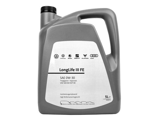 VW Group| Longlife III FE SAE 0W-30 Motor Oil| 5L