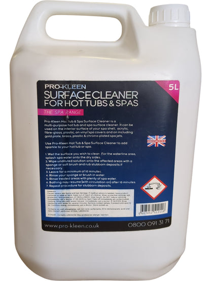 Pro-Kleen | Surface Cleaner for Hot Tubs & Spas | 5L