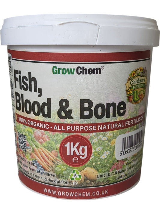 Grow Chem | Fish Blood & Bone Fertilizer | 1Kg