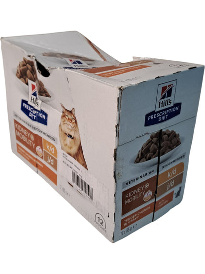Hill's | Prescription Diet Cat Food | k/d + Mobility | 12x85g