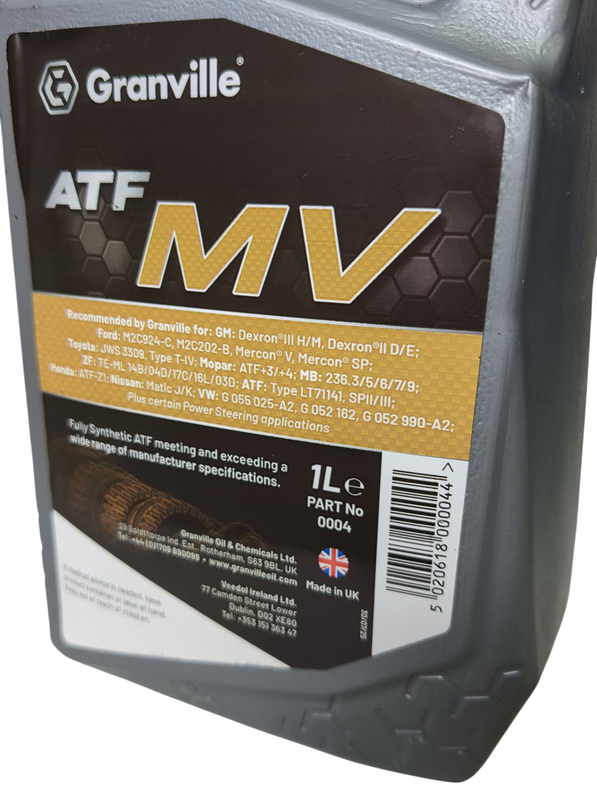 Granville | ATF MV Transmission Fluid | 1L