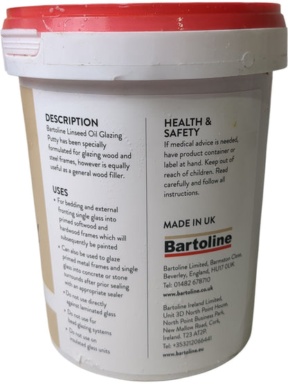 Bartoline | Linseed Oil Glazing Putty | 2kg