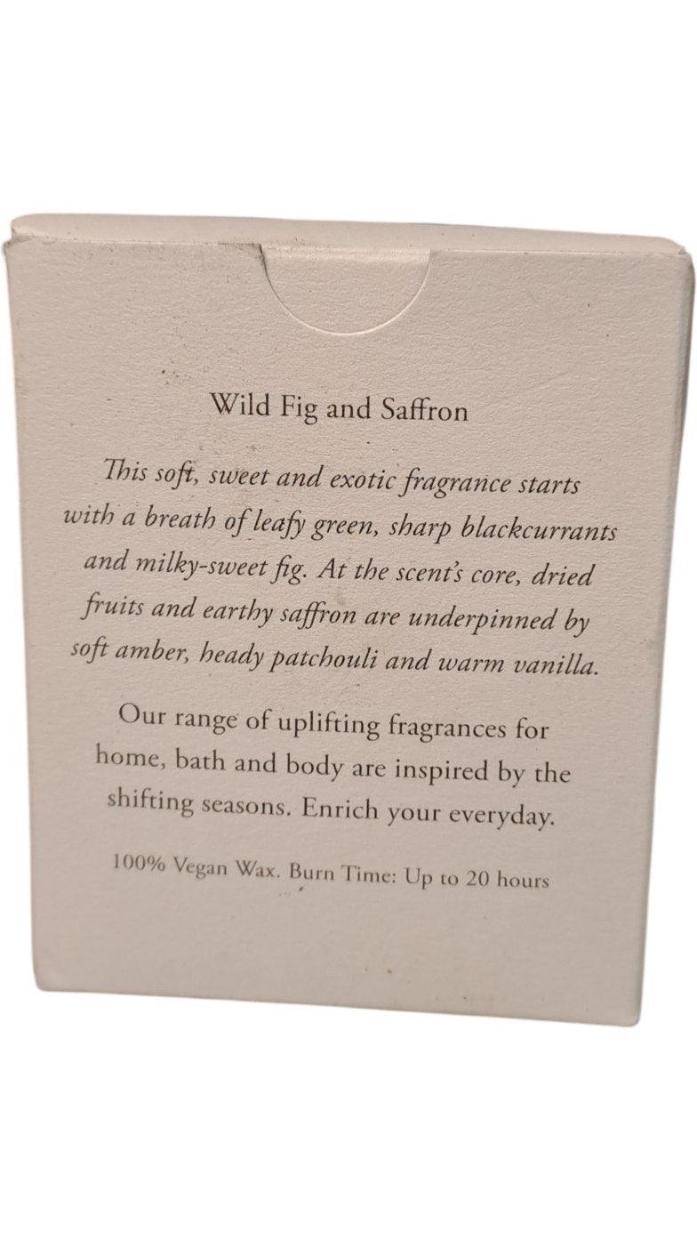 Plum & Ashby | Scented Candle | Wild Fig and Saffron | 75g