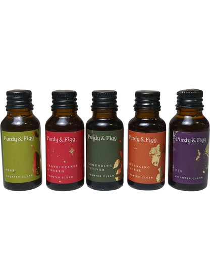 Purdy & Figg | Counter Clean Fragrance Oils Set