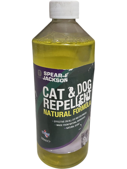 Spear & Jackson | Cat & Dog Repellent | Natural Formula | 500ml