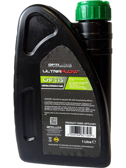 Optilube Ultraflow Central Hydraulic Fluid CHF 11S 1 Litre