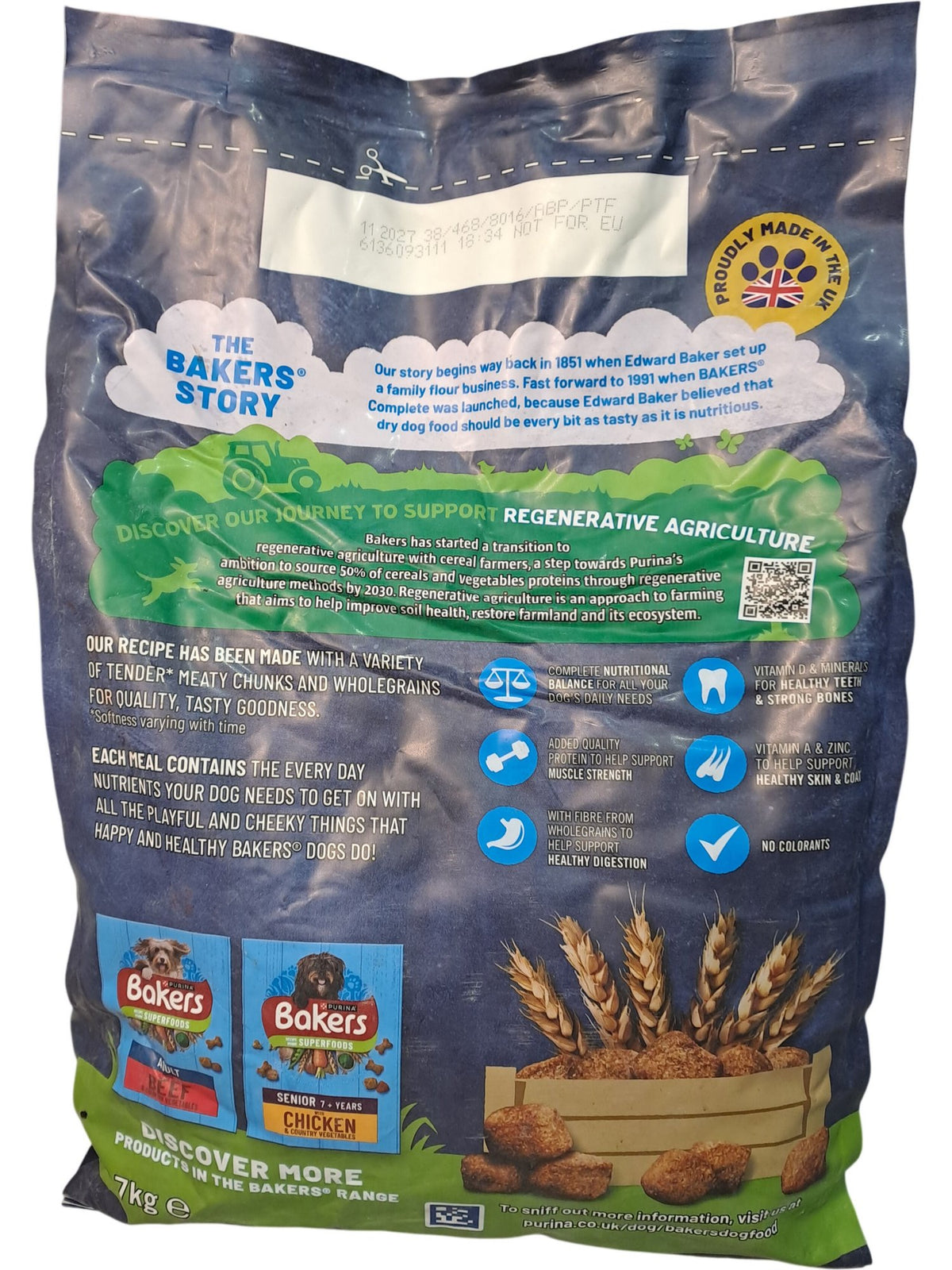 Bakers | Meaty Meals Adult Dog Food | 2.7kg