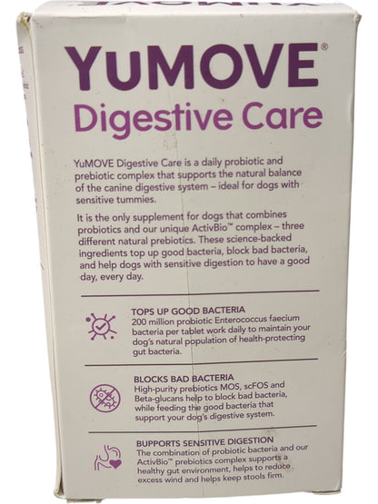 YuMOVE | Digestive Care Tablets | 120 Count
